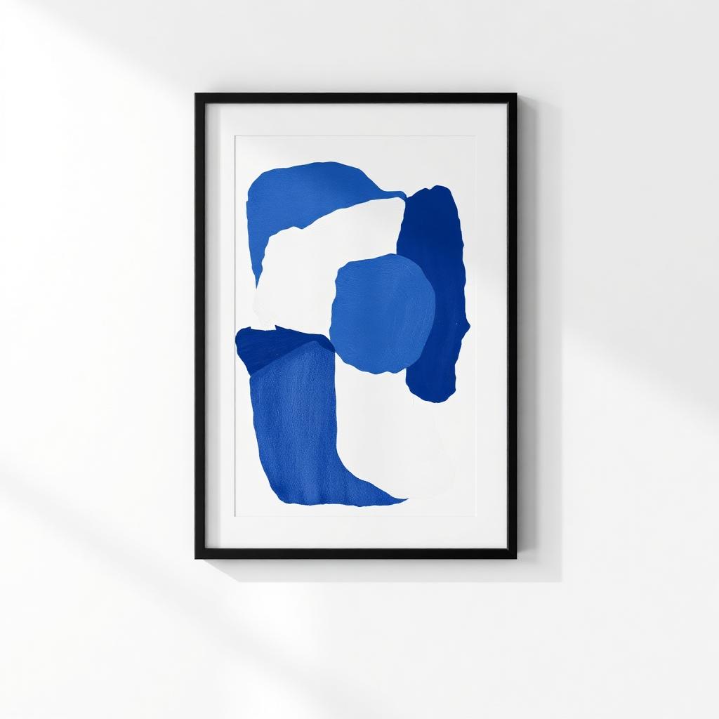 Abstrato Cobalto